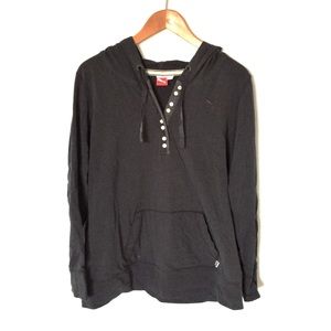 PUMA Henley hoodie sweatshirt gray XL